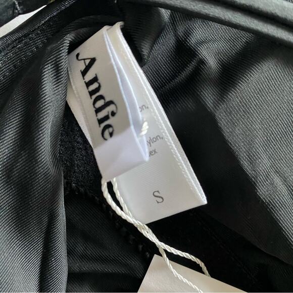 Andie Swim The Asbury One-Piece High Neck Adjustable Swimsuit S Small New - Picture 9 of 10